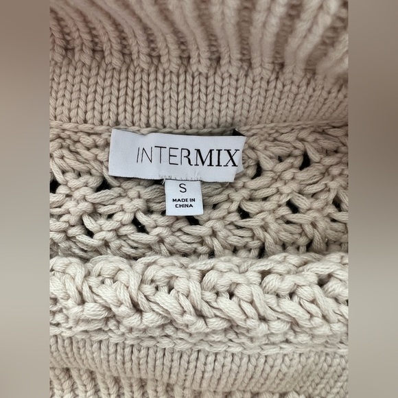 Intermix Adalene Off Shoulder Knit Sweater - Picture 6 of 15